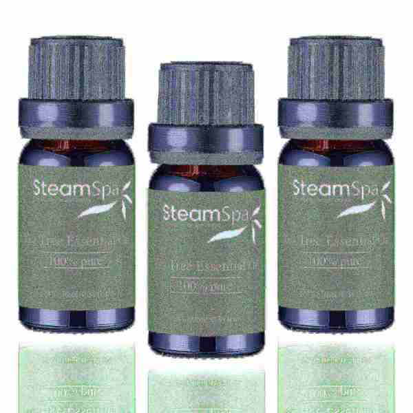Steamspa Essence of Tea Tree Aromatherapy Oil Extract Value Pack G-OILTTR3